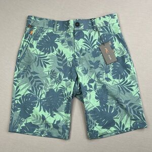 KJUS IVER PRINTED 10” GOLF SHORTS